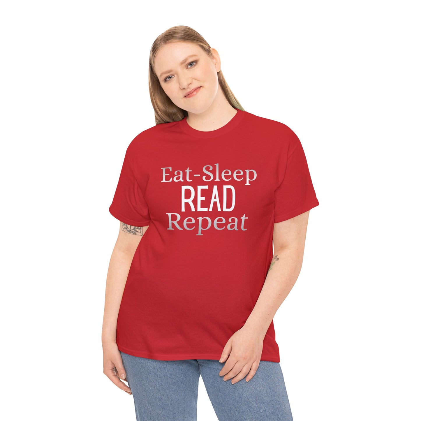 Eat Sleep Read Repeat Tee