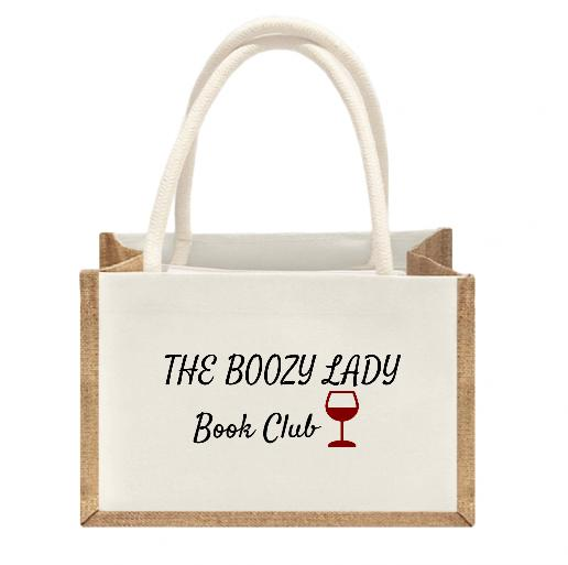 The Boozy Lady Book Club Bag
