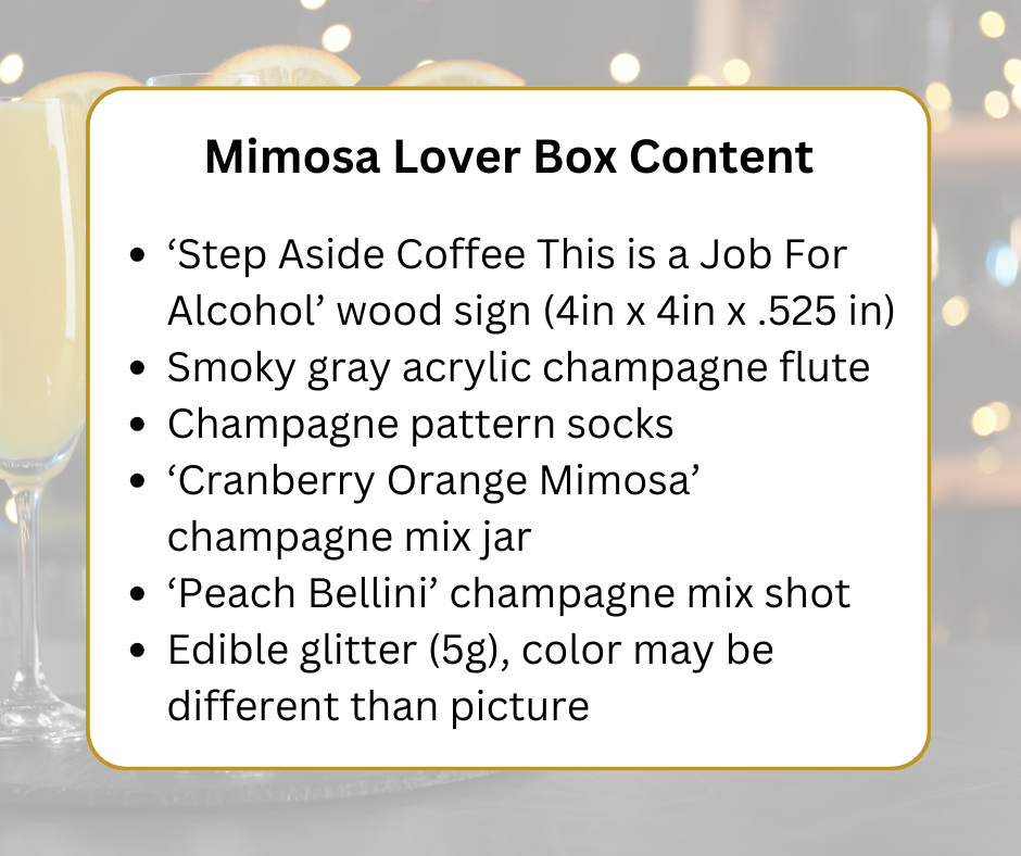 Mimosa Boozy Box