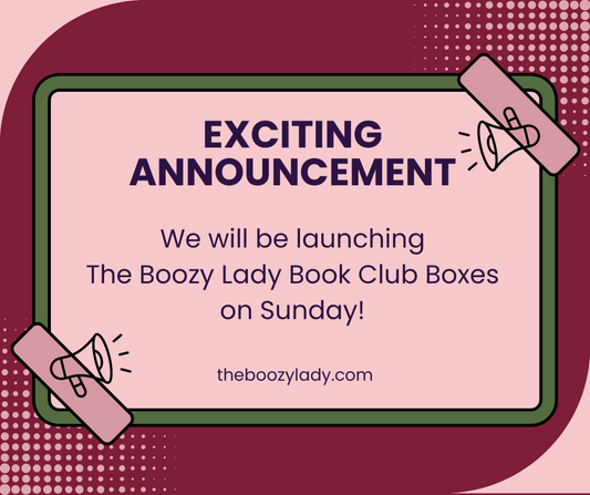 The Boozy Lady Book Club To Launch August 11th!