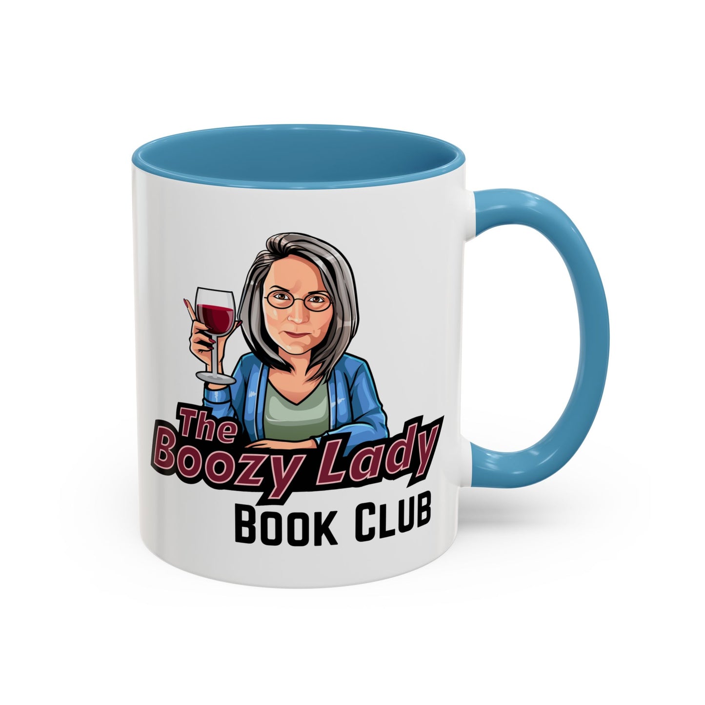 The Boozy Lady Book Club Coffee Mug