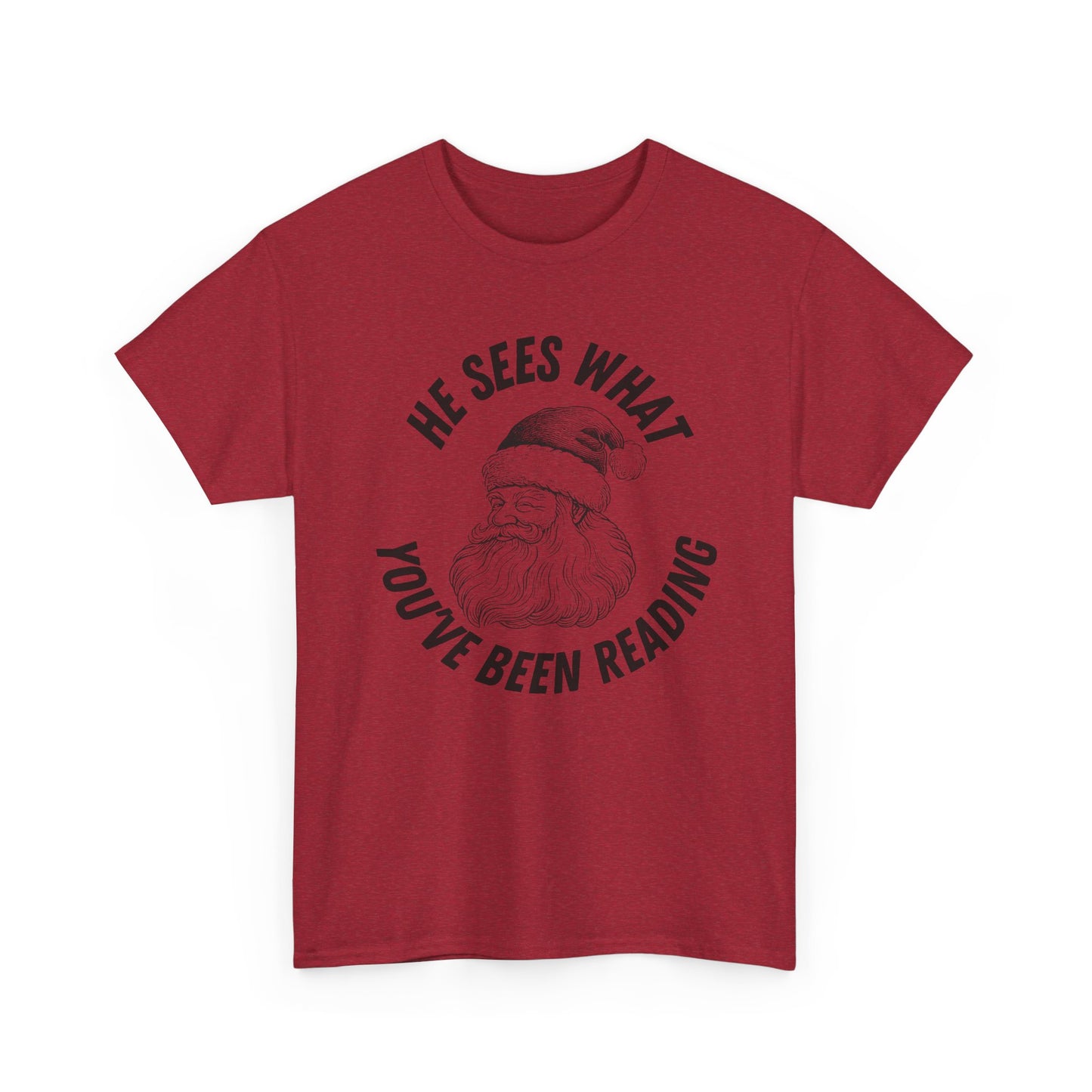 He Sees What You've Been Reading Tee