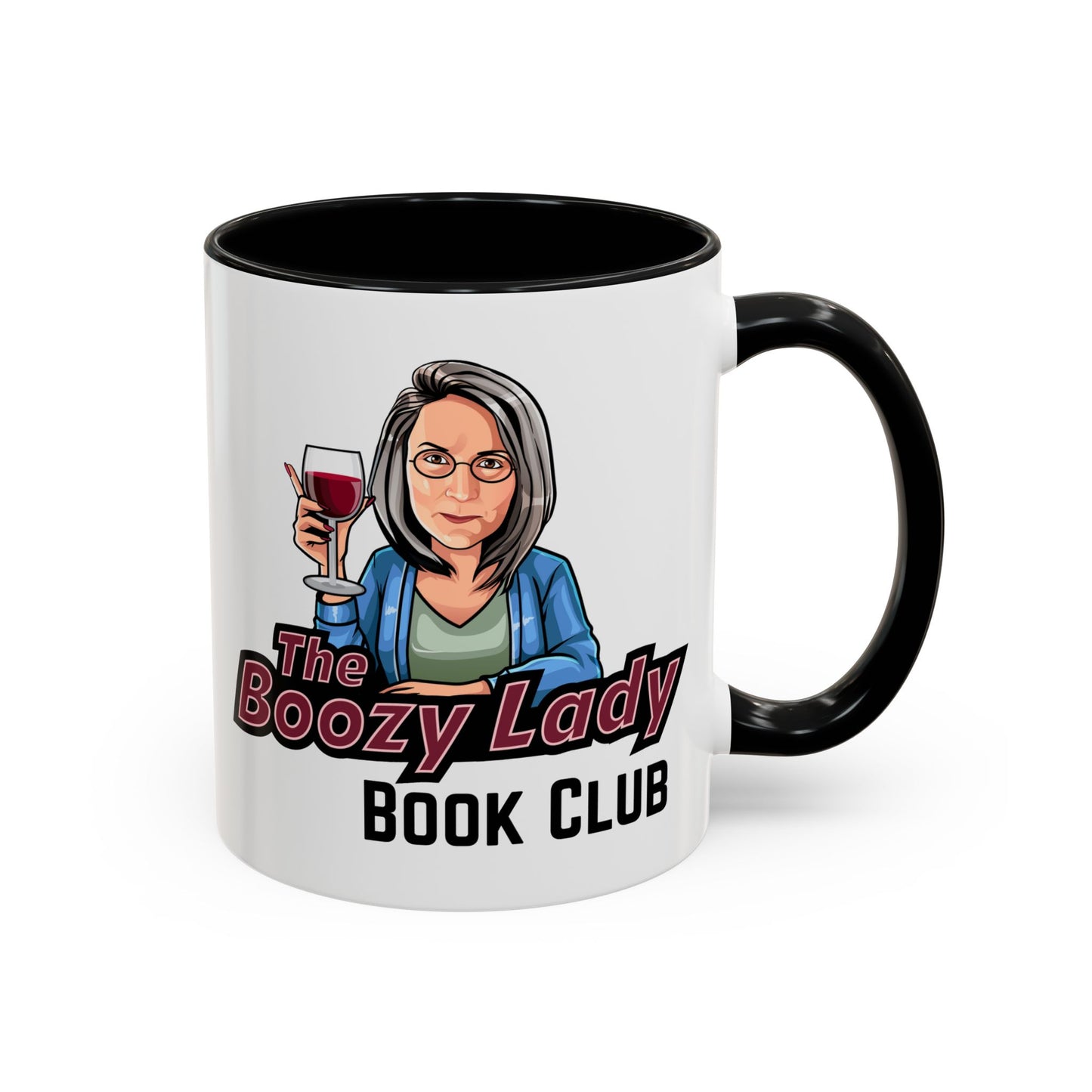 The Boozy Lady Book Club Coffee Mug