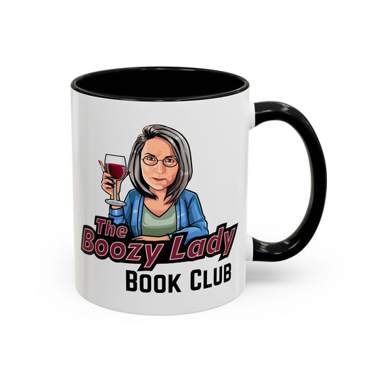 The Boozy Lady Book Club Coffee Mug