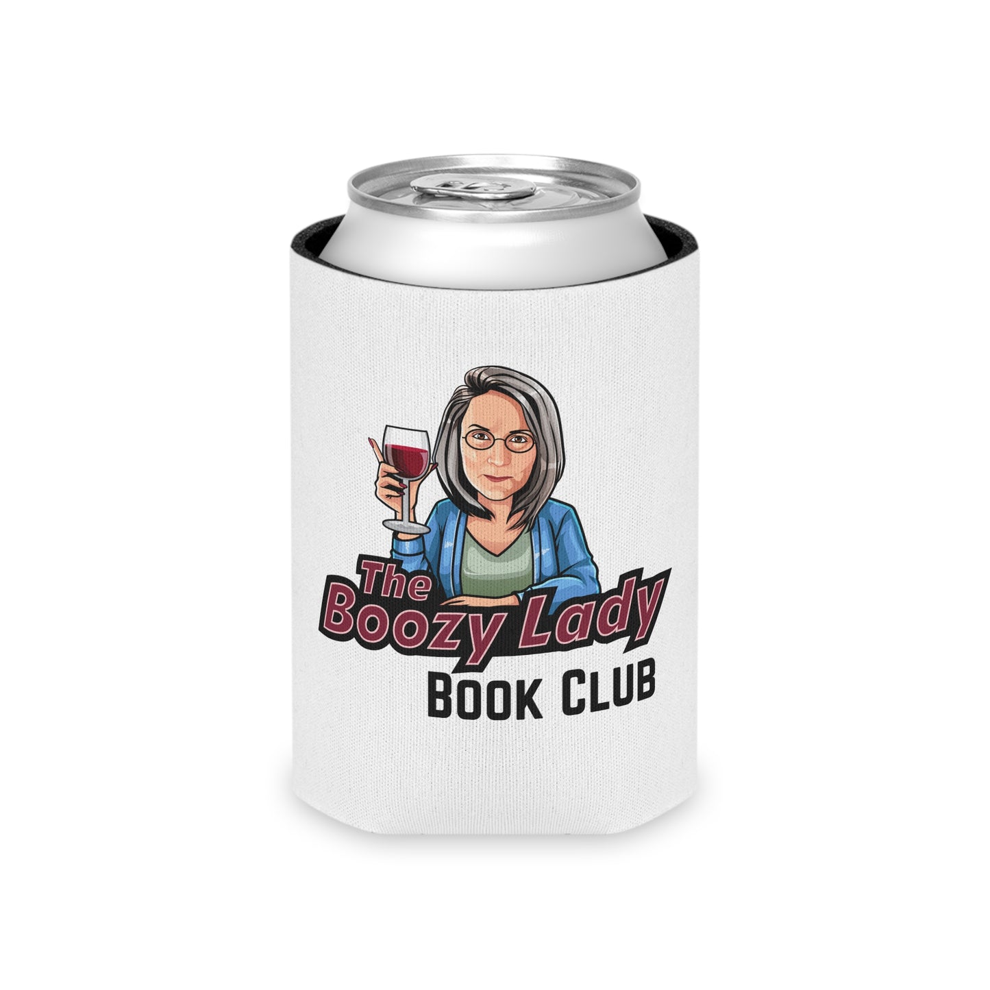 Boozy Lady Book Club Can Cooler