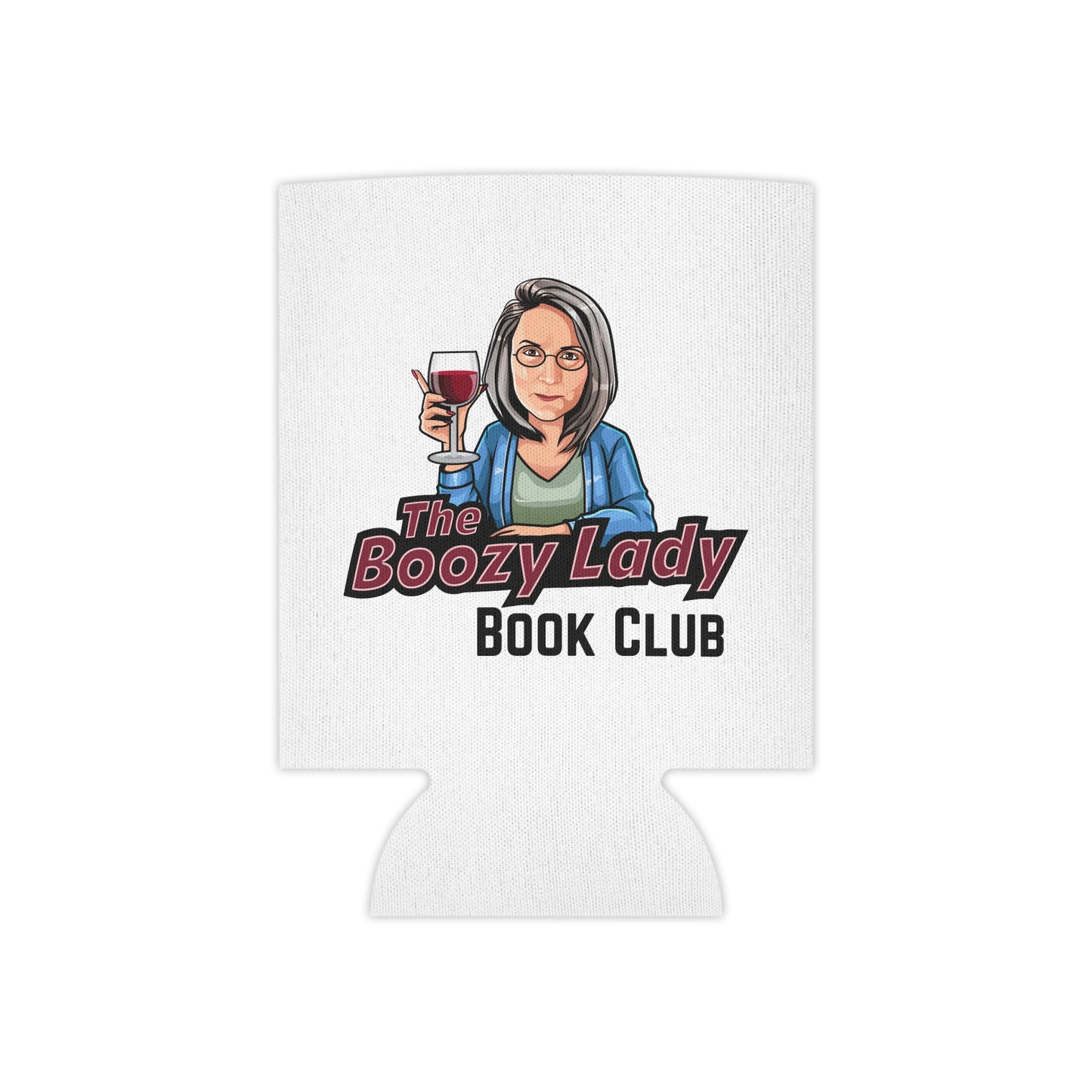 Boozy Lady Book Club Can Cooler
