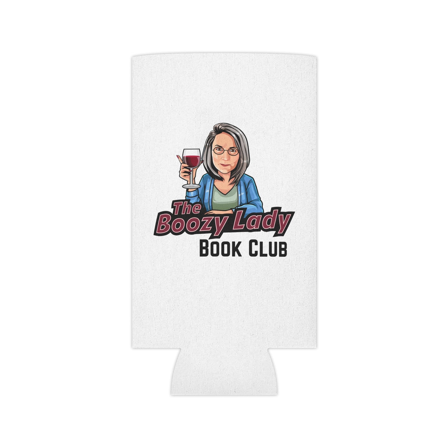 Boozy Lady Book Club Can Cooler