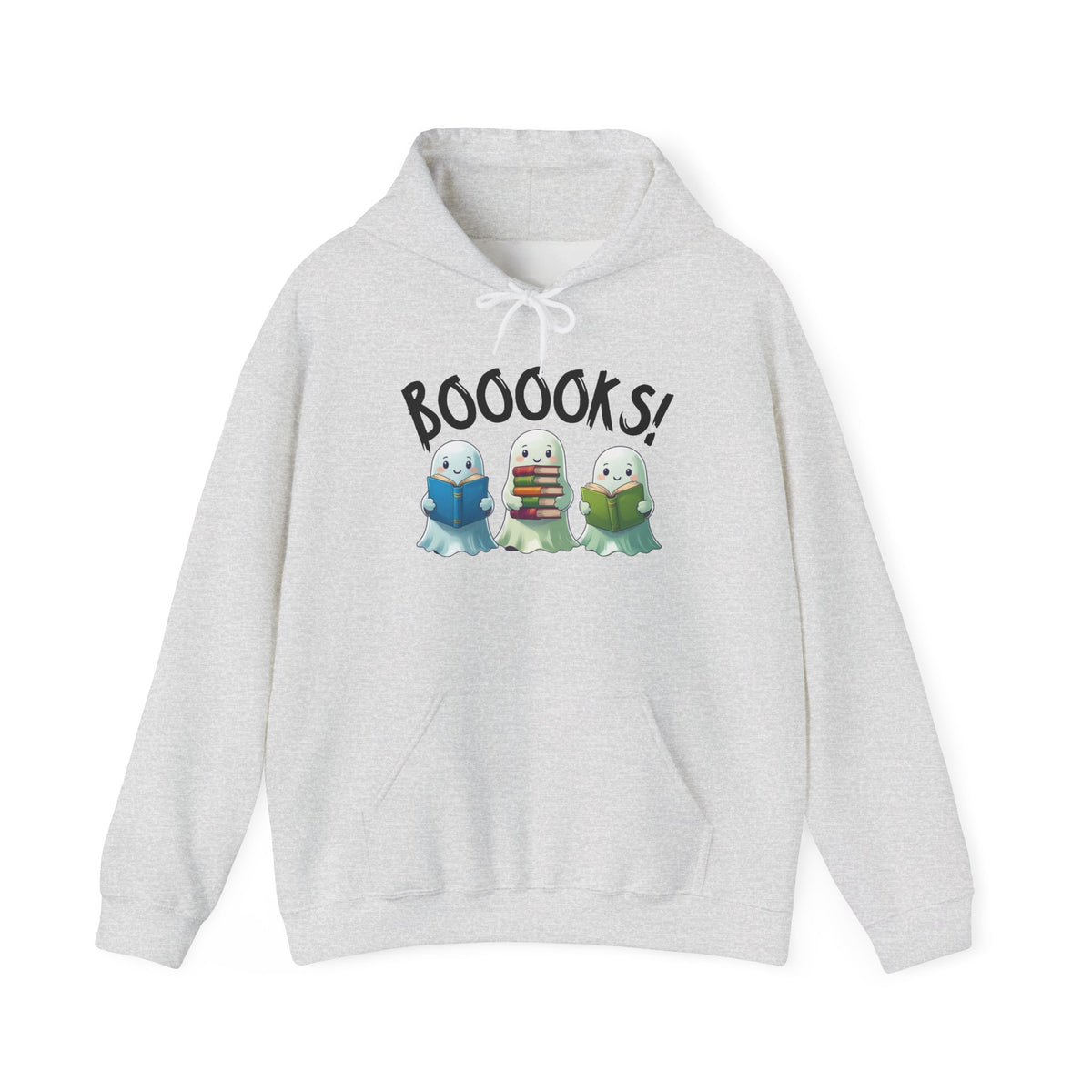 BOOOOKS! Ghost Hooded Sweatshirt