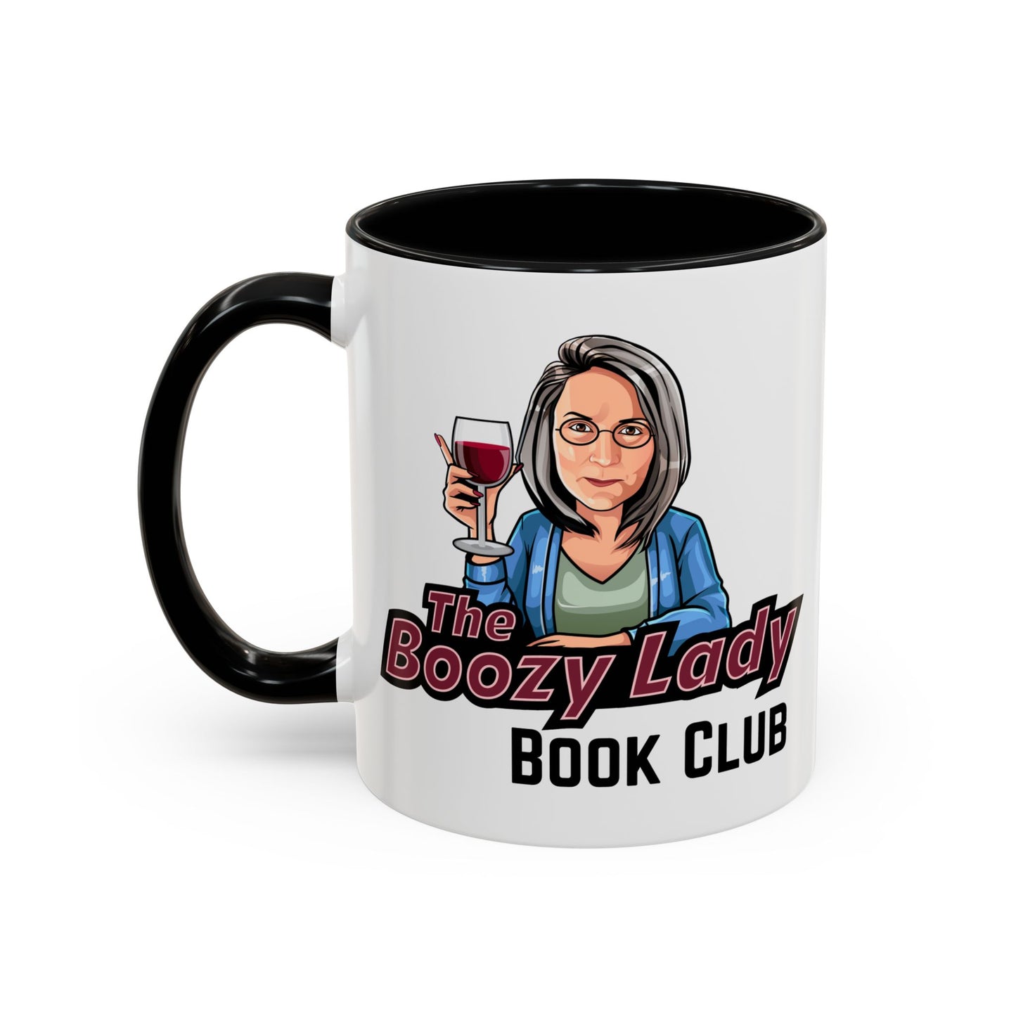 The Boozy Lady Book Club Coffee Mug