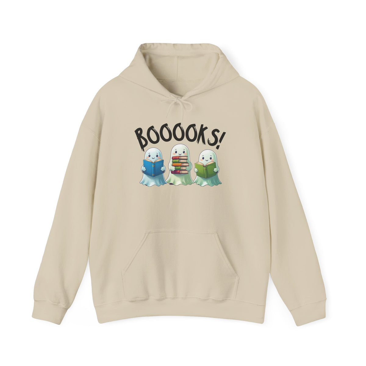 BOOOOKS! Ghost Hooded Sweatshirt