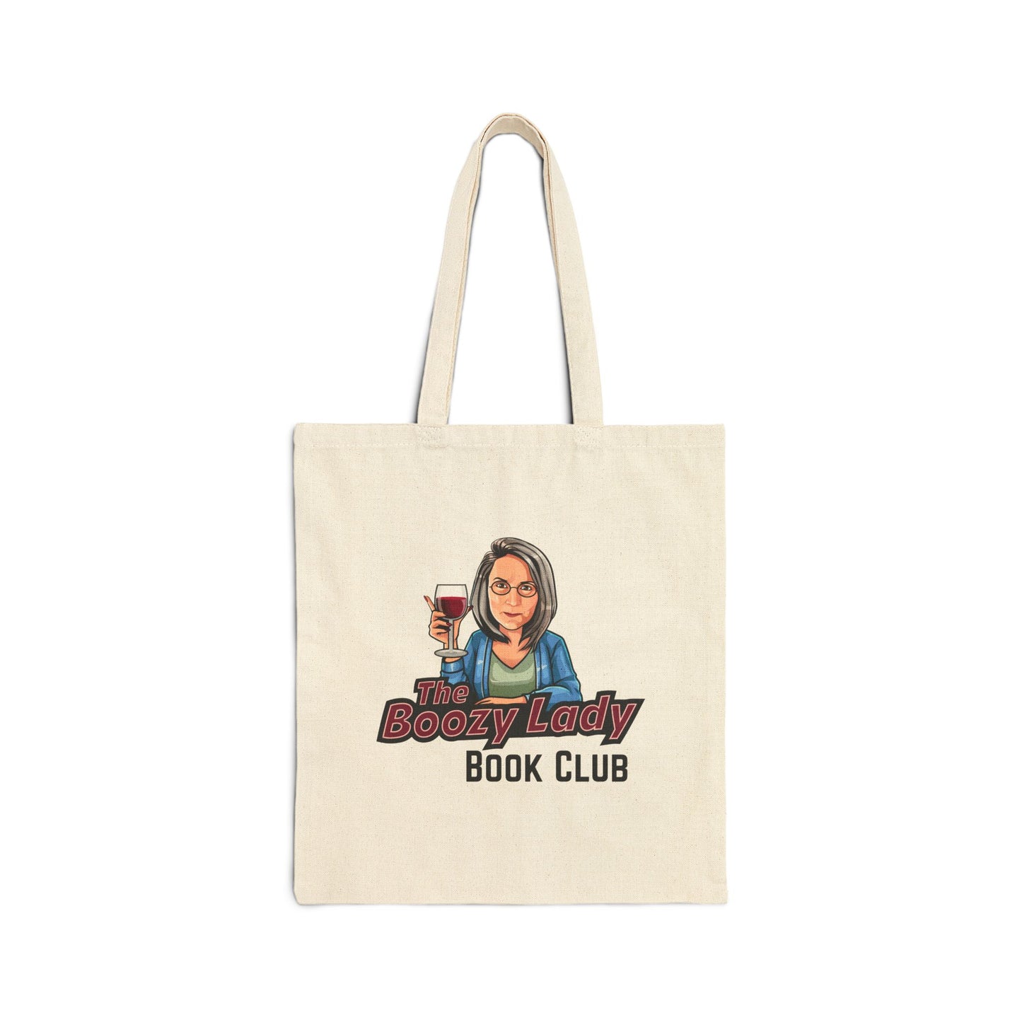 The Boozy Lady Book Club Tote Bag