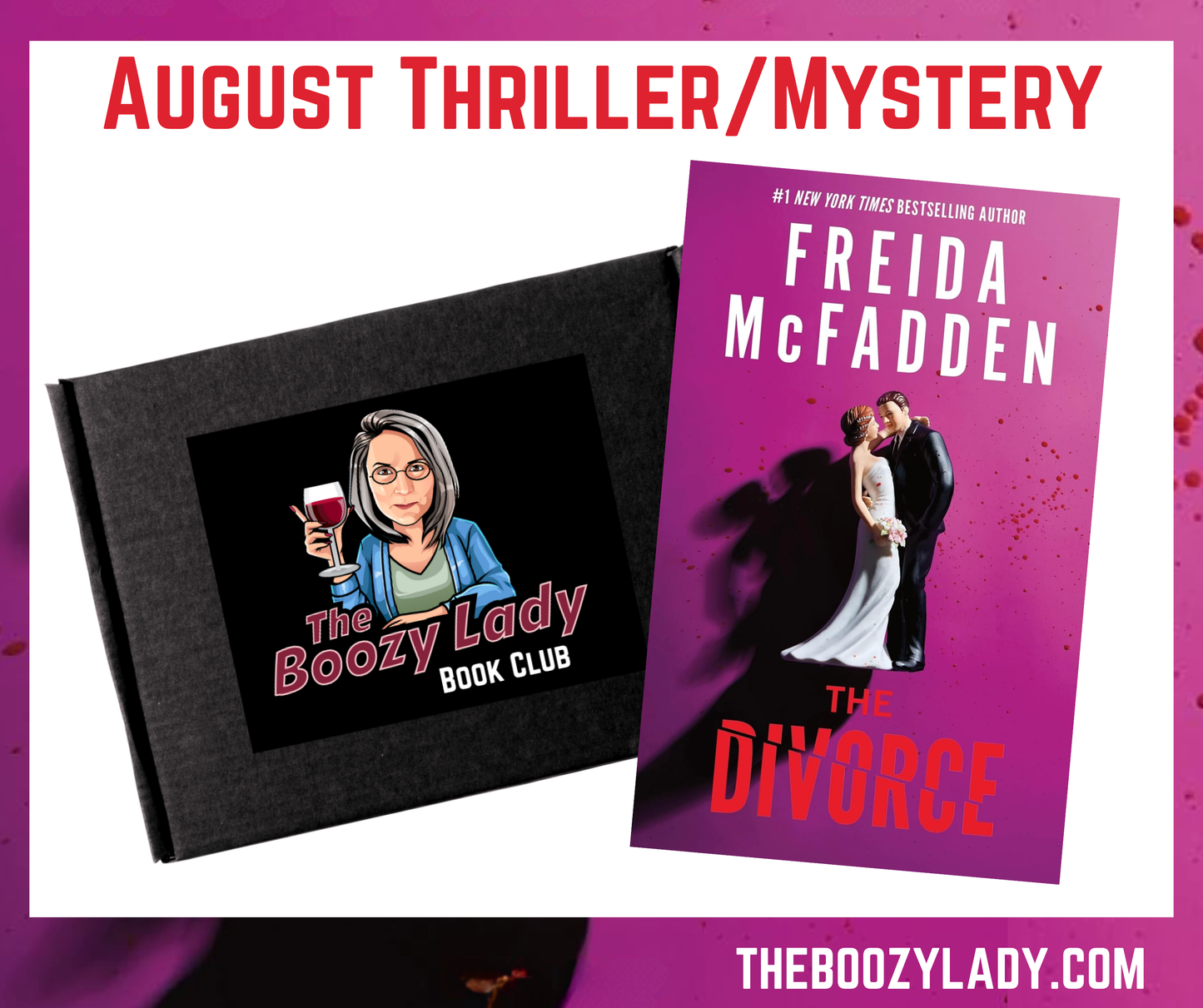 August 2026 Thriller/Mystery Book Club Box (One-Time)
