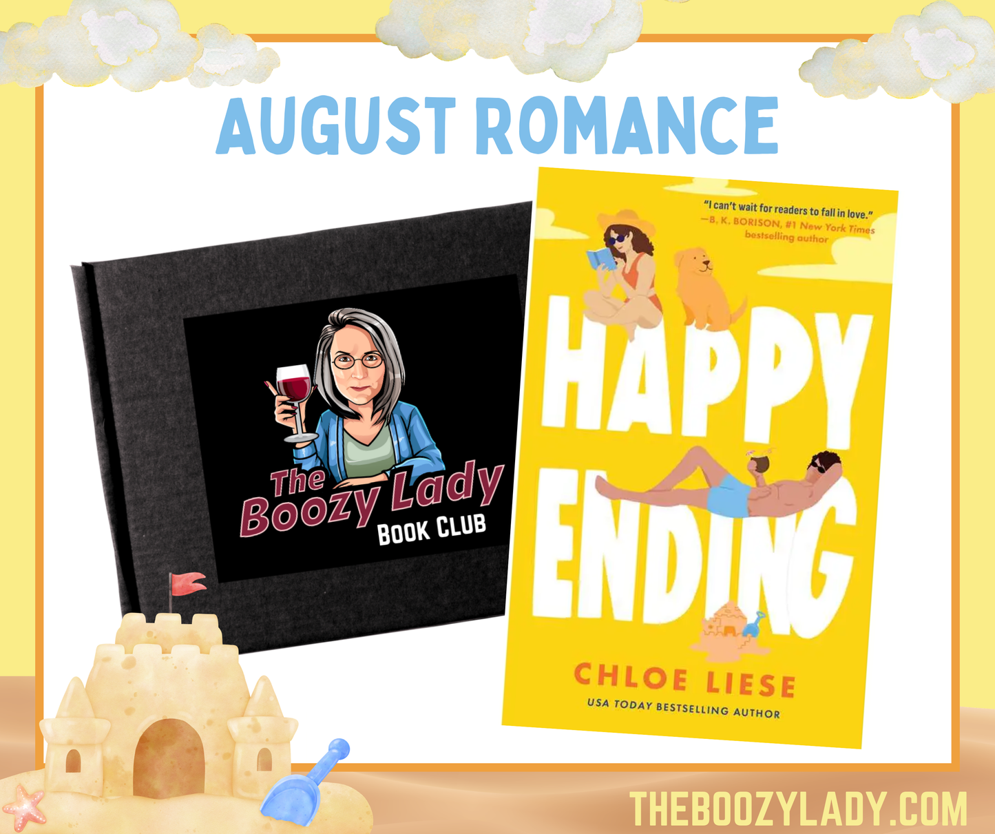 August 2026 Romance Book Club Box (One Time)