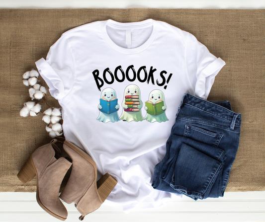 BOOOOKS! Ghost Tee