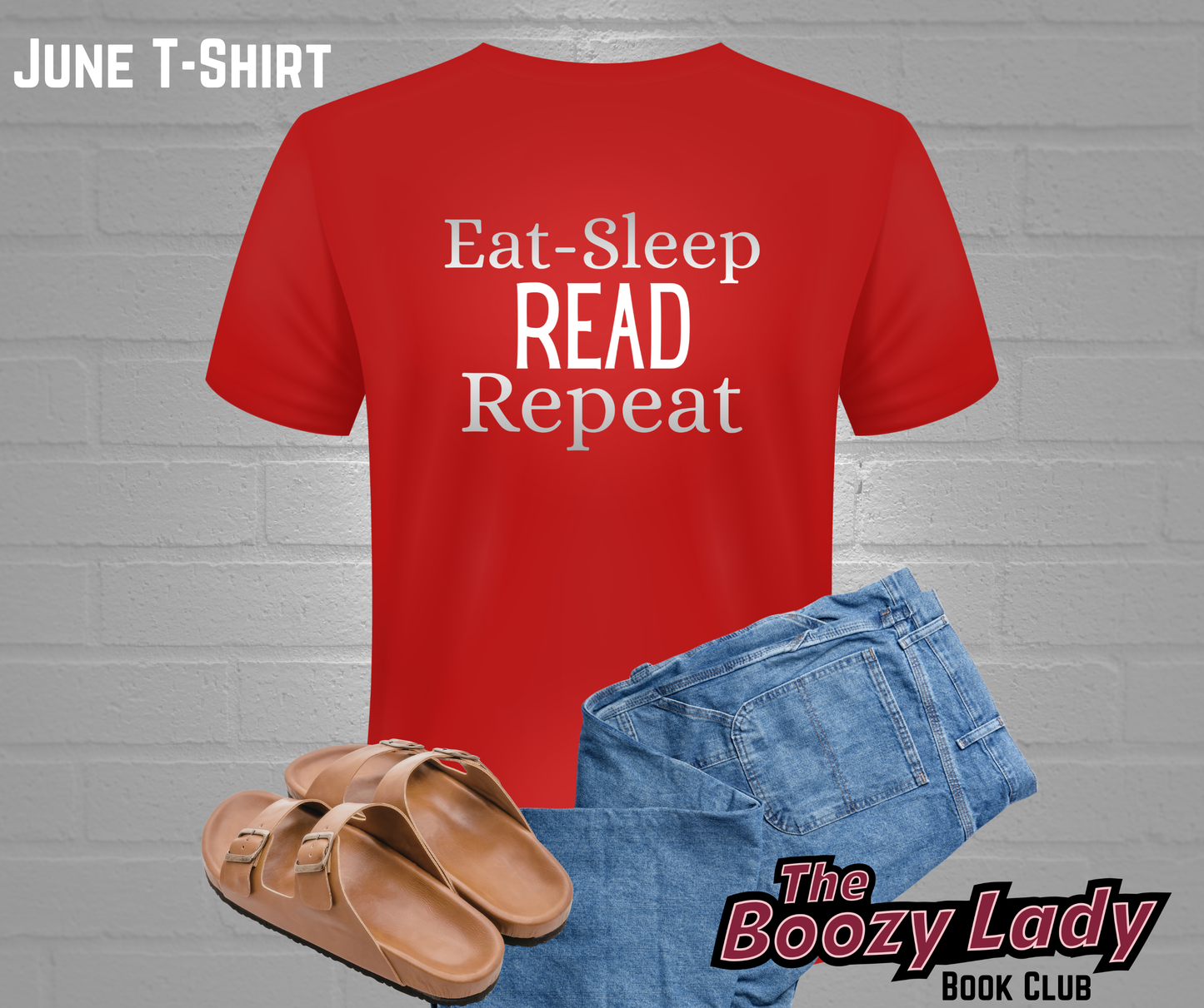 Eat Sleep Read Repeat Tee