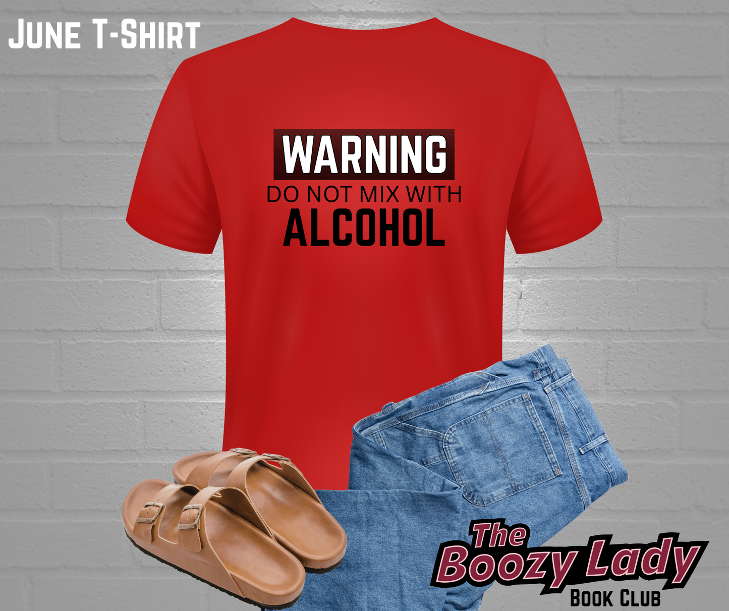 Warning Do Not Mix With Alcohol Tee