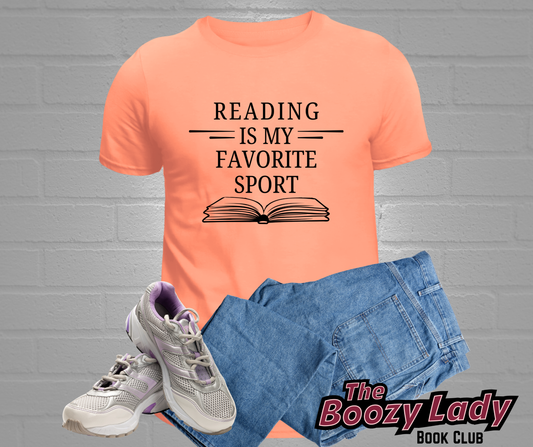 Reading Is My Favorite Sport Tee