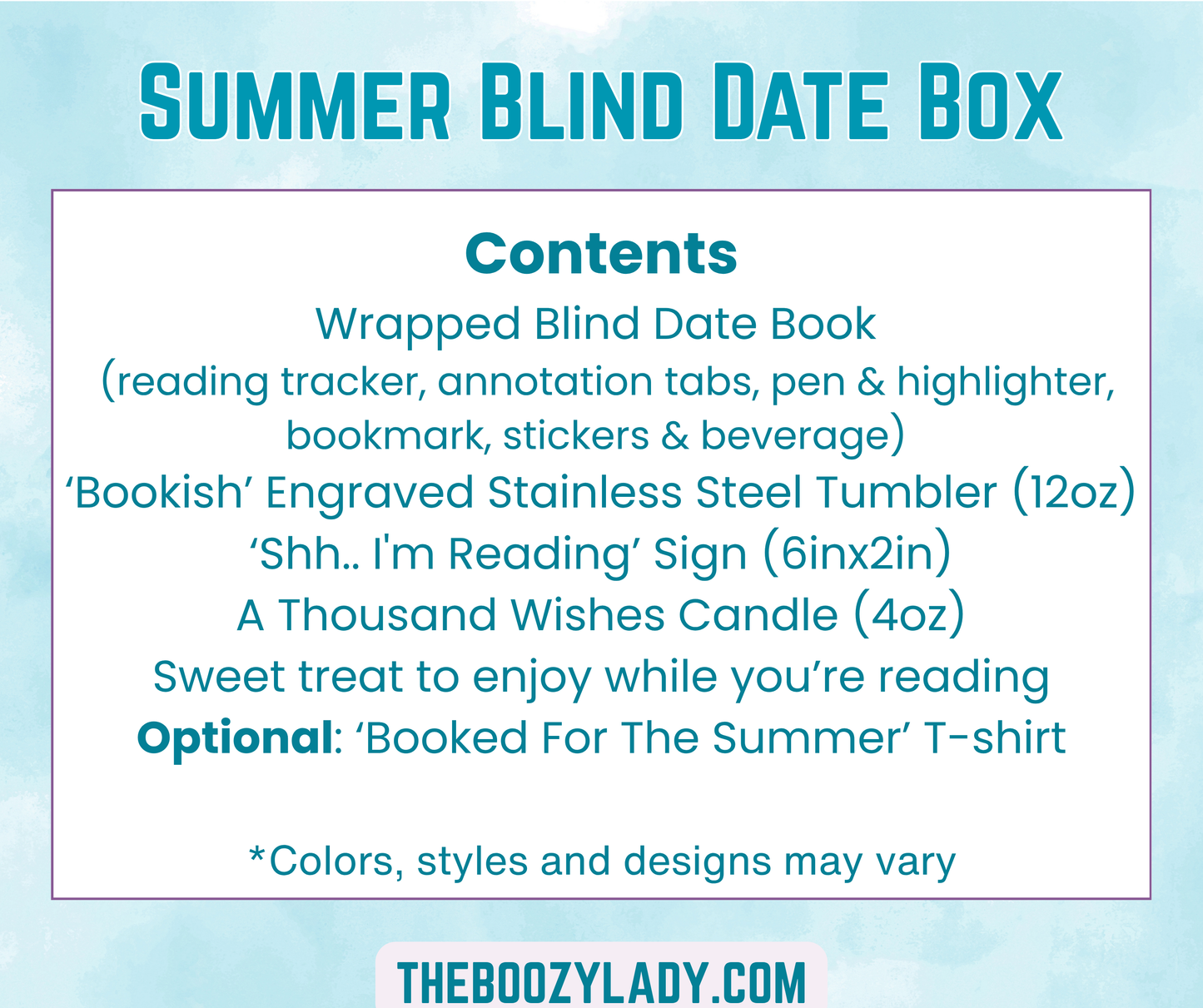 Summer 2026 Blind Date Box