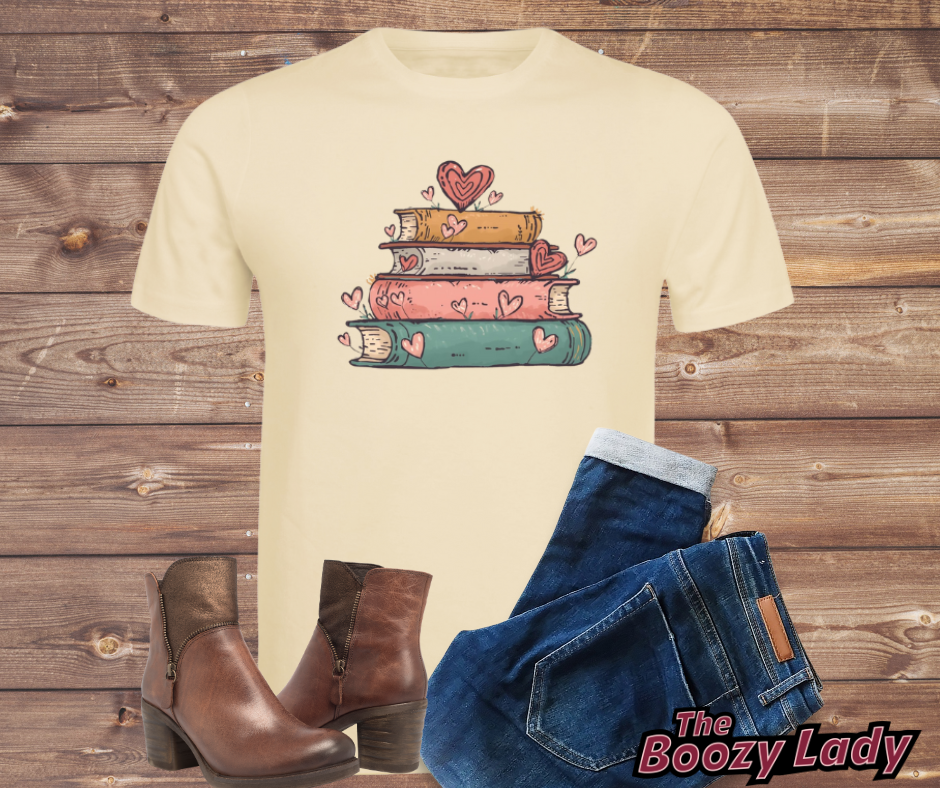 Bookish Valentine's Tee